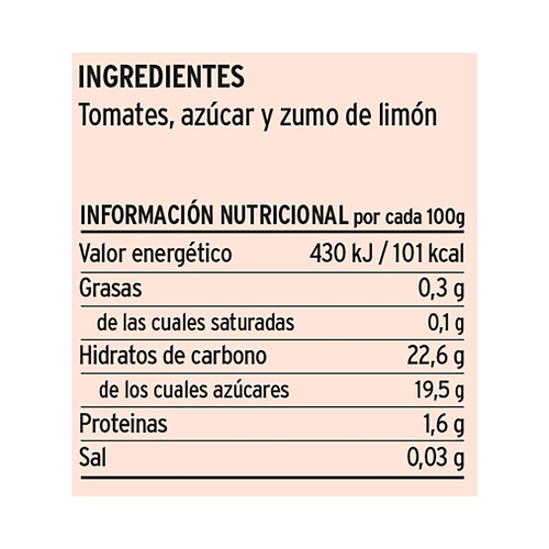 VICASOL Mermelada de tomate 250 g.