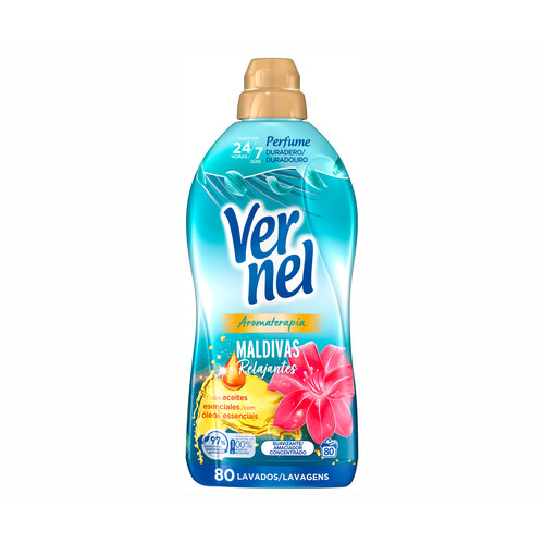 VERNEL Suavizante vernel maldivas 80 ds 1400 ml