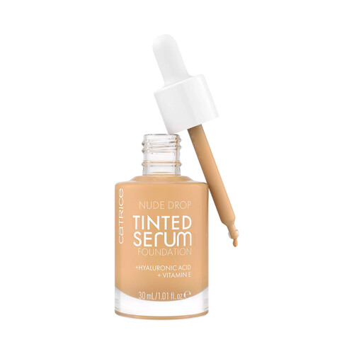 CATRICE Nude drop tinted Tono 040N Base de maquillaje con textura sérum líquido 30 ml.
