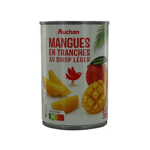 PRODUCTO ALCAMPO Rodajas de mango en almibar 35 g.