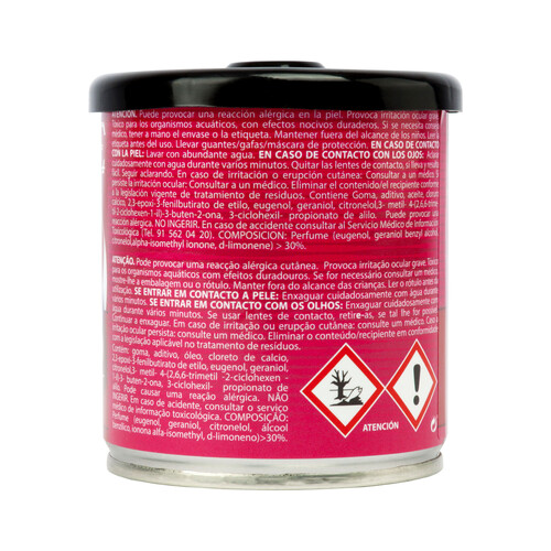 Ambientador coche olor piruleta 100gr, PARADISE SCENTS.