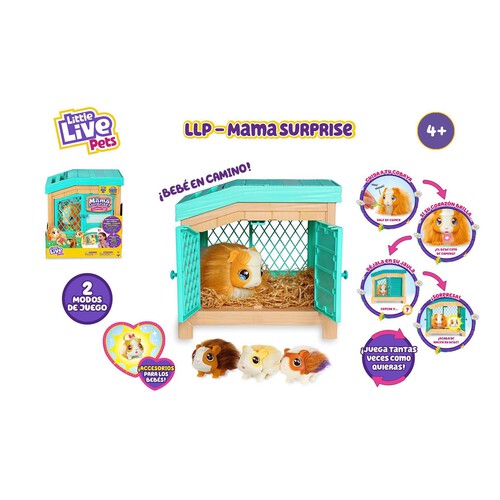 Little Live Pets Mama Surprise. Mascota interactiva  LITTLE LIVE Pets.