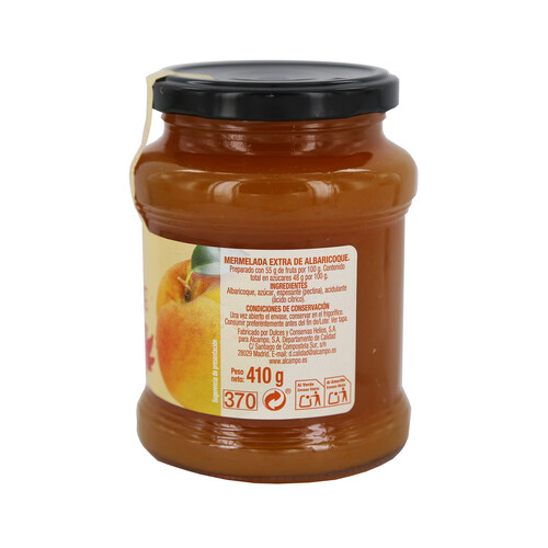 PRODUCTO ALCAMPO Mermelada de albaricoque PRODUCTO ALCAMPO 410 g.