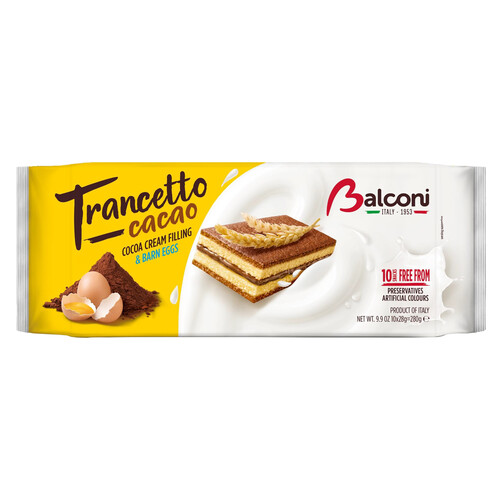 BALCONI Pastelitos Cacao (Trancetto) 280 g.