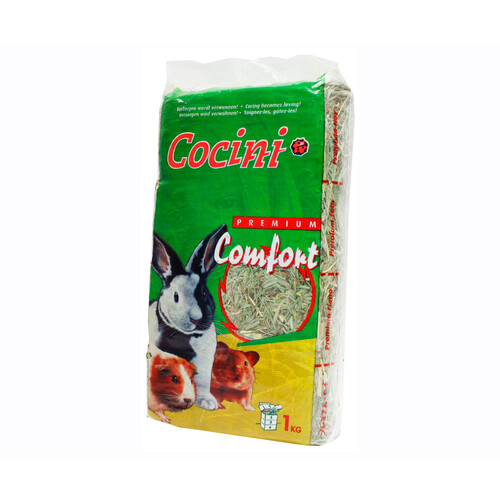 COCINI Heno alimenticio y lecho para Roedores COCINI 1 Kg.