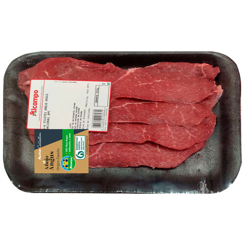 ALCAMPO CULTIVAMOS LO BUENO Bandeja de filetes de 1ªA añojo Angus de origen nacional