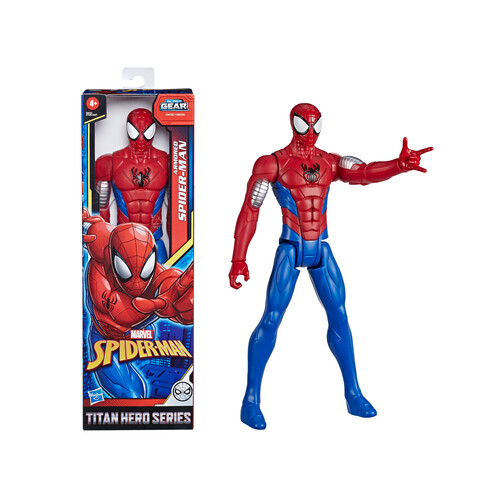 Figura articulada de 30cm de alto, Titan Hero Series SPIDERMAN.