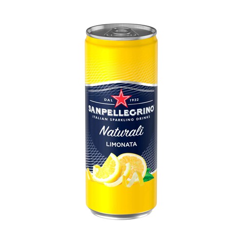 SANPELLEGRINO Agua con gas y zumo de limon 330 ml.