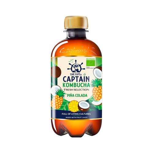 THE GUTSY CAPTAIN Kombucha piña-colada 400 ml.