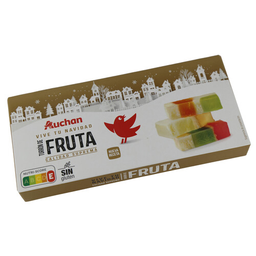 PRODUCTO ALCAMPO  Turrón de frutas 250 g.