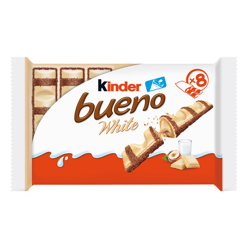 Barrita Kinder Bueno White KINDER 2x8 uds. 312 gr.