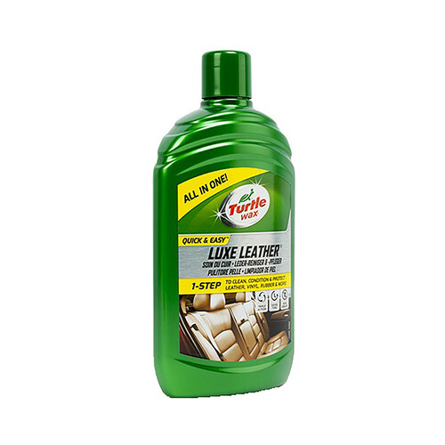 Limpiador acondicionador para piel, 500 ml, TURTLE Wax.