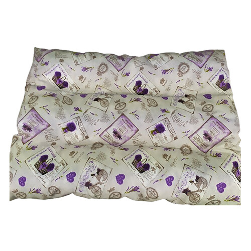 ZOOMASCOTAS Colchoneta perro rectangular Talla L 80 cm, x 60 cm.