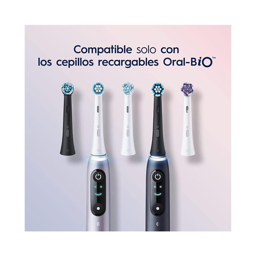 Pack de 2 recambios para cepillo de dientes eléctrico ORAL-B iO Gentle Care.