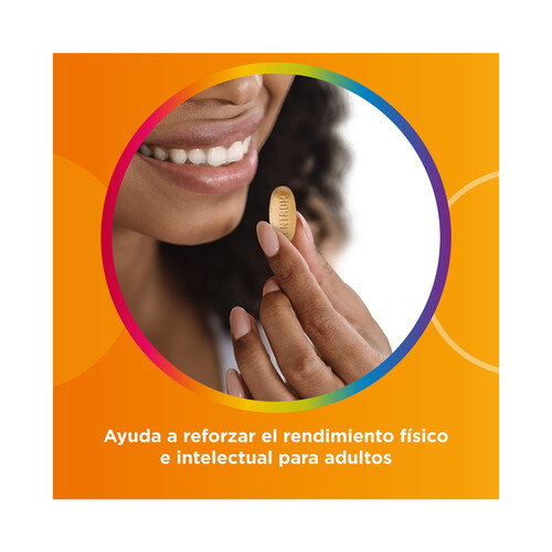 MULTICENTRUM Rendimiento plus Complemento nutricional con ginseng y ginkgo biloba 30 comprimidos.