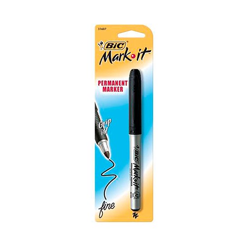 Marcador permanente BIC negro