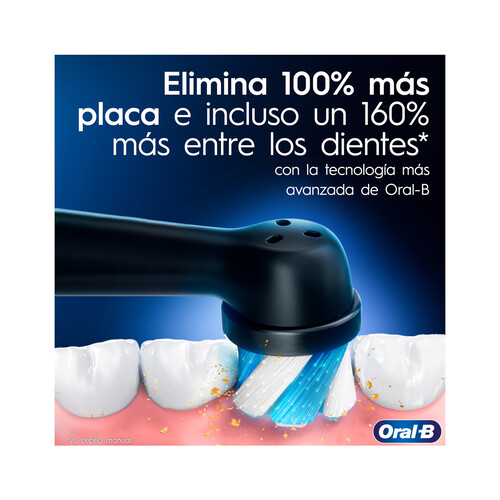 Cepillo de dientes eléctrico ORAL-B iO 5S, tecnología iO, 5 modos, sensor presión.