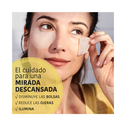 IROHA NATURE Parches contorno ojos con vitamina C y acción anti-fatiga.