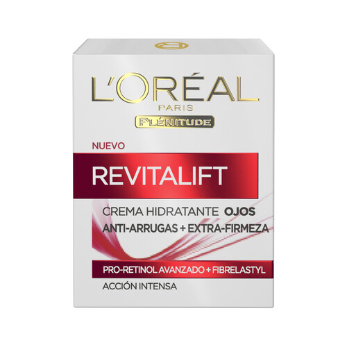 L´ORÉAL PARIS Contorno de ojos antiarrugas con Pro-Retino L'ORÉAL PARIS Plenitude revitalift 15 ml.