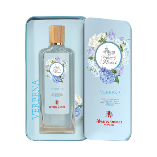 AGUA FRESCA DE FLORES Eau de toilette para mujer con vaporizador en spray, fragancia verbena 150 ml.