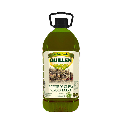 GUILLEN Aceite de oliva virgen extra (AOVE) garrafa 5 l.