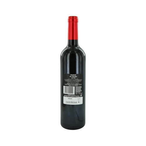 PUENTE DE PIEDRA Vino tinto con D.O.P Cariñena botella 75 cl.