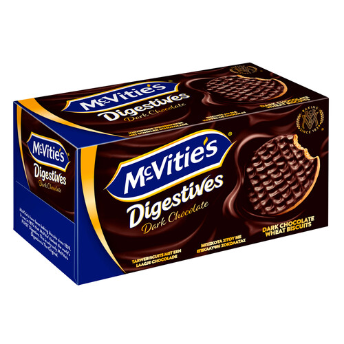 Mc VITIE'S Galleta digestive choco negro 200 g.