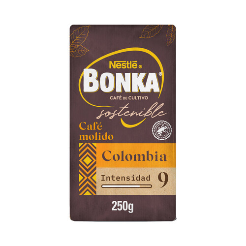 BONKA Café molido puro Colombia 250 g.