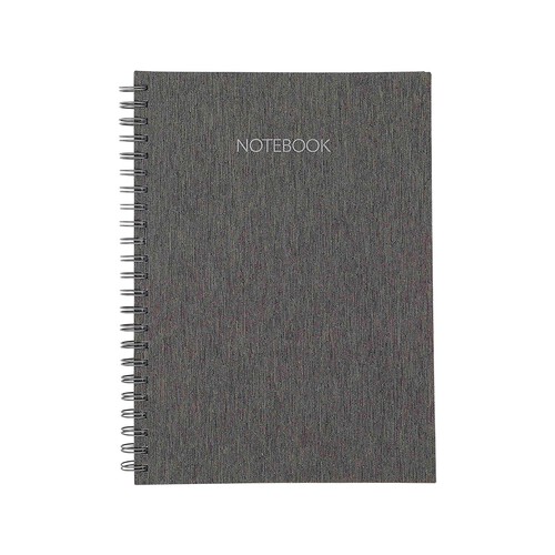 Cuaderno A4 80G 100H Espiral Tapa Carton Horizontal Y Cuadrícula. FSC PRODUCTO ALCAMPO