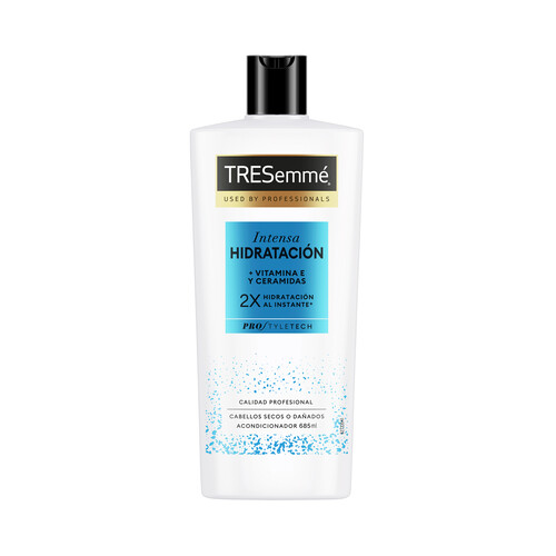 TRESEMMÉ Intensa hidratación Acondicionador con vitamina E y ceramidas, para cabellos secos o dañados 685 ml.