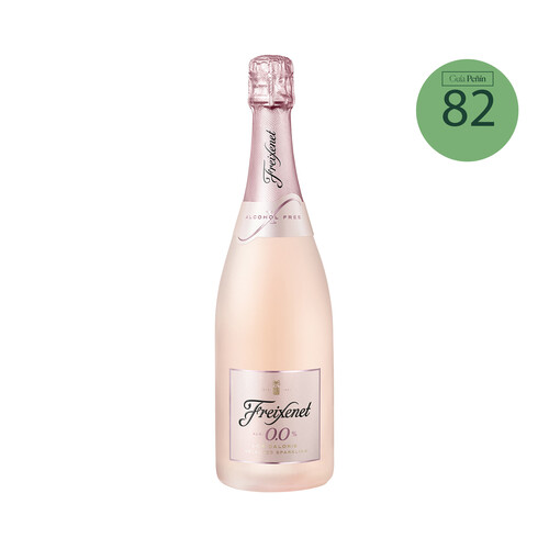 FREIXENET Espumoso rosado sin alcohol (0.0%) y bajo en calorias FREIXENET botella de 75 cl.