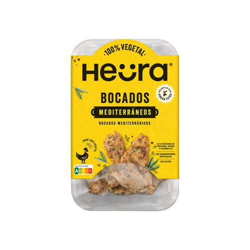 HEÜRA Producto vegetal a base de soja, aceite de oliva y especias HEÜRA 160 g.