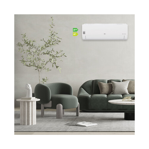 Aire acondicionado con bomba de calor LG Replace18.SET, Inverter, WiFi, 4.470 frig/h, 4.644 cal/h. A++/A+, gas R32. (Hasta 42m² aprox.)