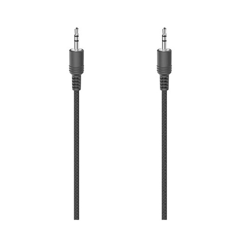 Cable de audio QILIVE de JACK 3,5mm, de color negro, 1m.