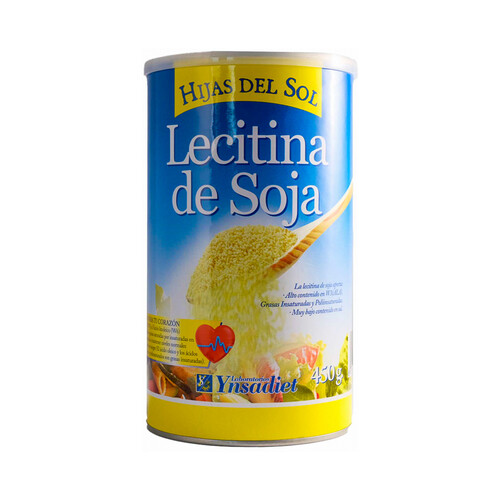 HIJAS DEL SOL Lecitina de soja con muy bajo cotenido en sal HIJAS DEL SOL 450 g.