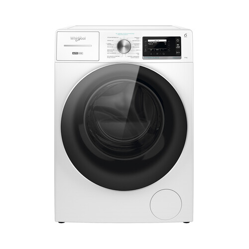 Lavadora WHIRLPOOL W8 89AD SILENCE SPT 8KG, color blanco, clasificación energética: A, 1400RPM, H: 84,5cm, A: 59,9cm, F: 60,7cm.