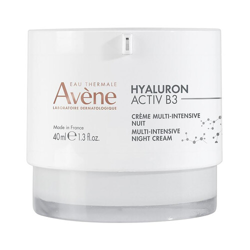 THERMALE AVÉNE Hyaluron activ B3 Crema de noche multi-intensiva con Retinal y Niacinamida 40 ml.