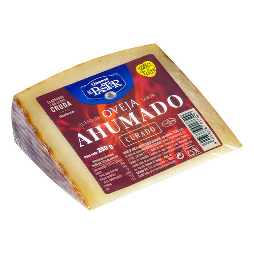 EL PASTOR Queso oveja ahumado 250 g.