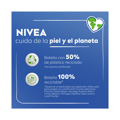 NIVEA Repara & cuida Loción corporal (body milk) hidratación intensa, para pieles secas y muy secas 400 ml.