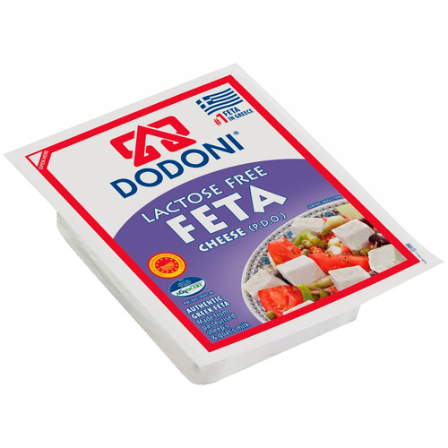 DODONI Queso feta sin lactosa 150 g.