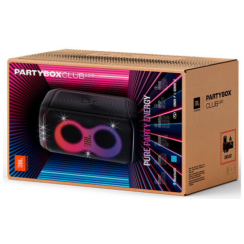 Altavoz portátil JBL Highpower Partybox, 160W, Entradas dobles para micrófono y guitarra.