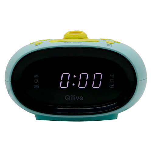 Radio reloj despertador para niños QILIVE Q.1843 Kids.