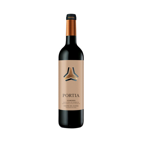 PORTIA Selección de barricas Vino tinto roble con D.O. Ribera del Duero botella 75 cl.