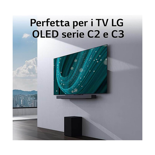 Barra de sonido LG SC9S 3.1, 400W, Dolby Atmos, Bluetooth.