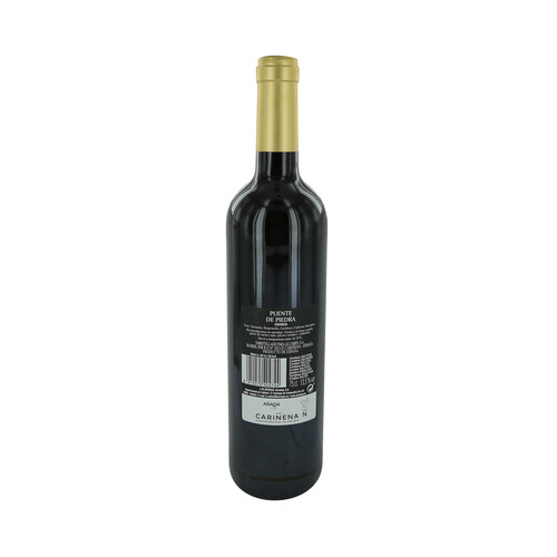 PUENTE DE PIEDRA Vino tinto crianza con D.O.P Cariñena botella 75 cl.