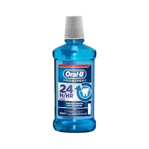ORAL-B Enjuague bucal con sabor menta ORAL-B Pro expert 500 ml.