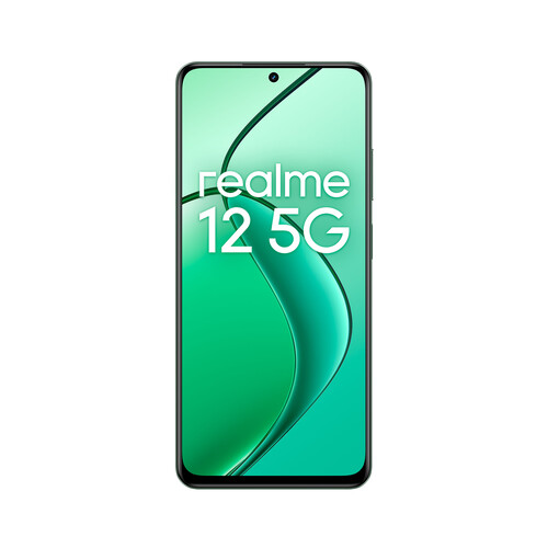 REALME 12 5G, 256GB + 8GB Ram, pantalla 16,5cm (6,52). color verde.