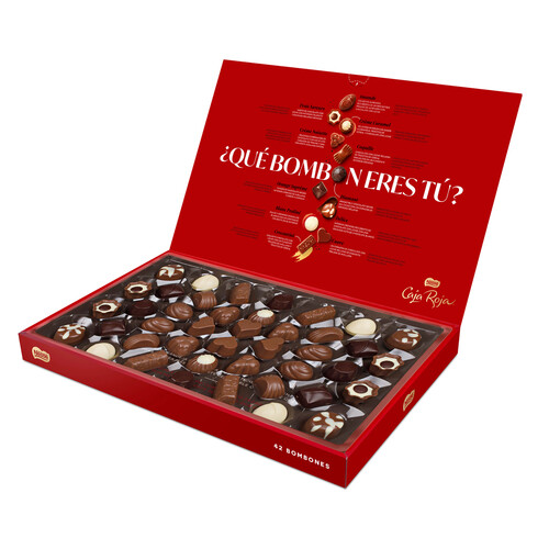 NESTLÉ Bombones caja roja estuche 398 g