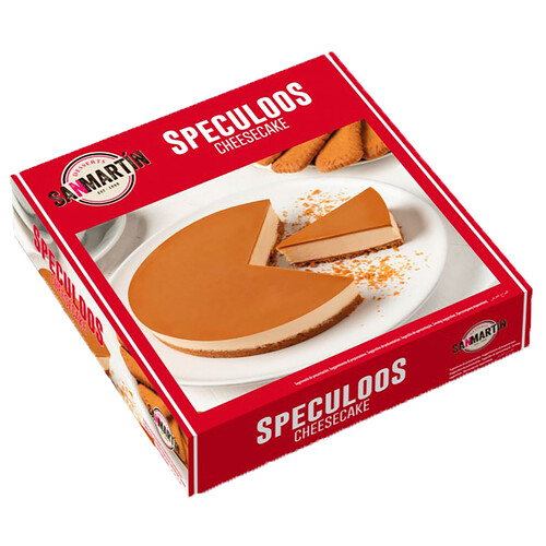 SAN MARTÍN Tarta Spéculoos cheesecake 350 g.