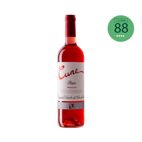 CUNE  Vino rosado con D.O. Ca. Rioja botella 75 cl.